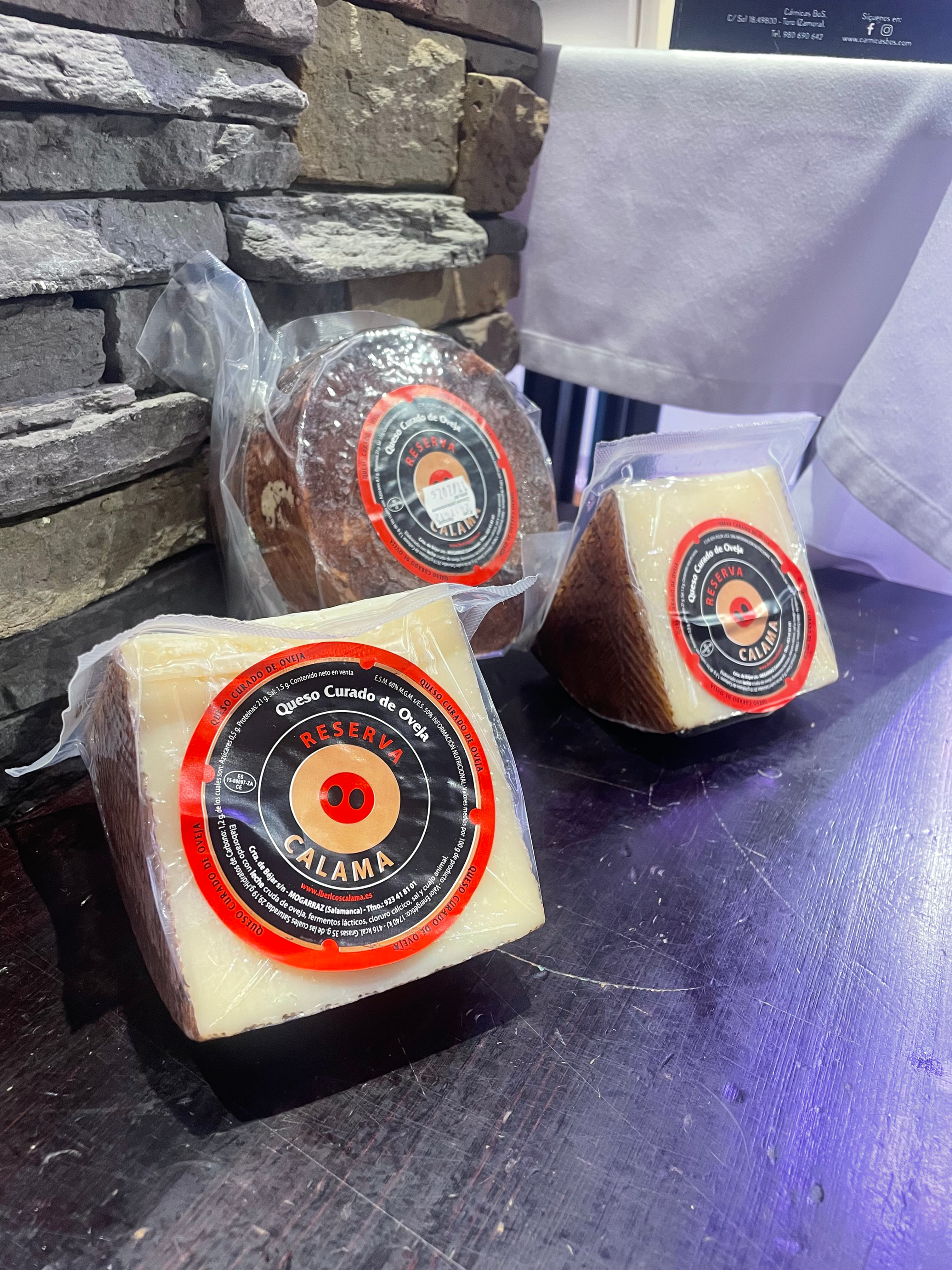 QUESO OVEJA CALAMA (CURADO RESERVA)