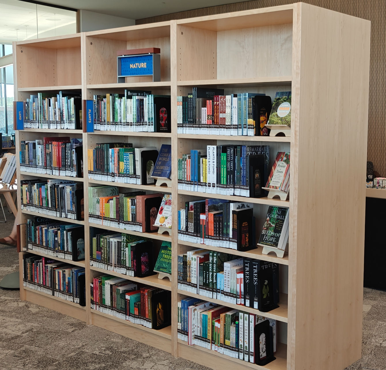 Double-Face Bookshelves
