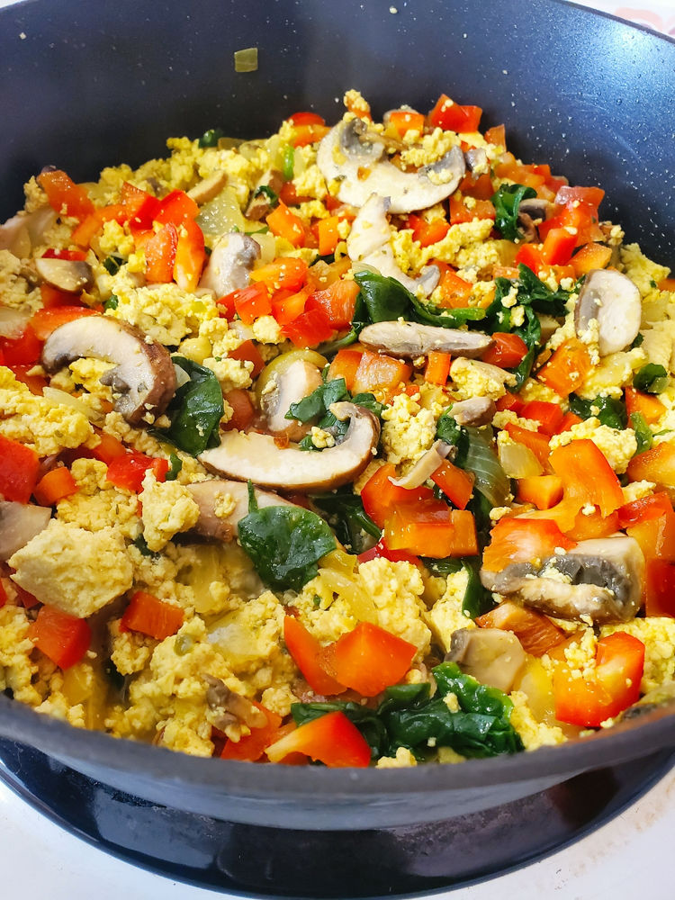 Vegan Tofu Scramble Recipe