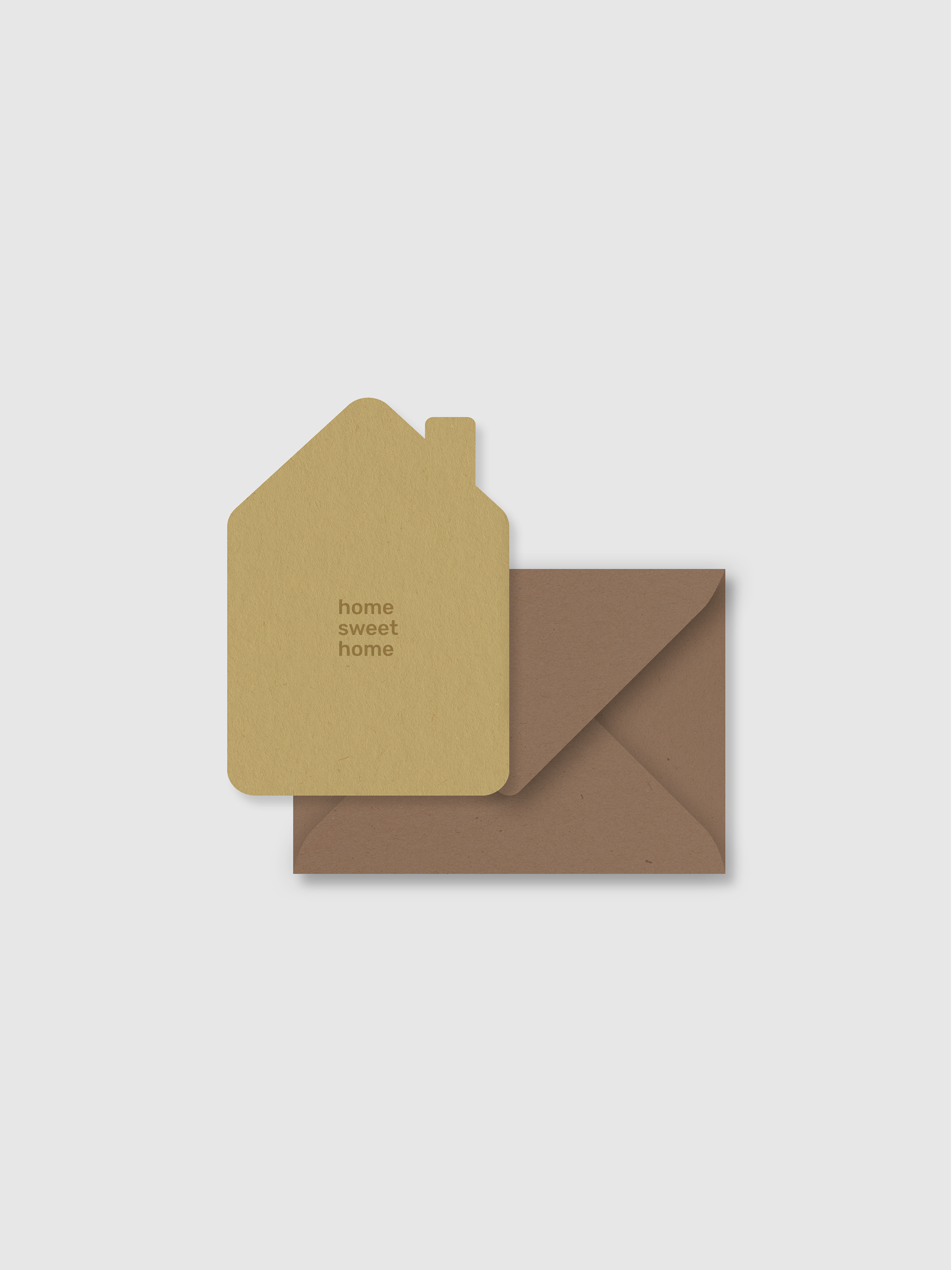 Kaart - huisje - home sweet home