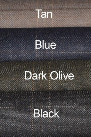 Thumbnail: 2-PIECE SINGLE-BREASTED-LUXURIOUS WOOL, PLEATED PANTS, WINDOW PANE
