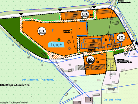 Öffentliche Bekanntmachung – Frühzeitige Beteiligung der Öffentlichkeit gem. § 3 Abs.1 BauGB zum vorhabenbezogenen Bebauungsplan „Landgut Aschenhof“ der Stadt Suhl, OT Albrechts
