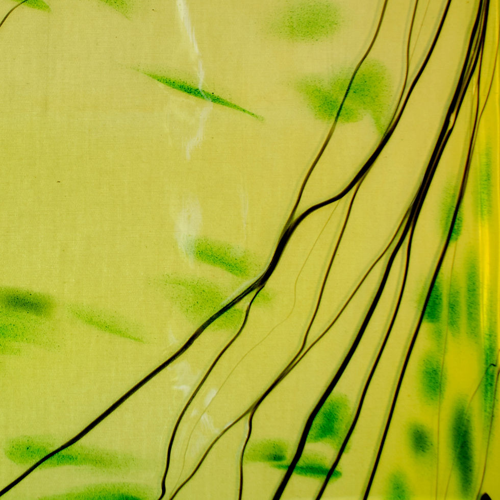 Thumbnail: Clear Lightning Yellow with Sparkle