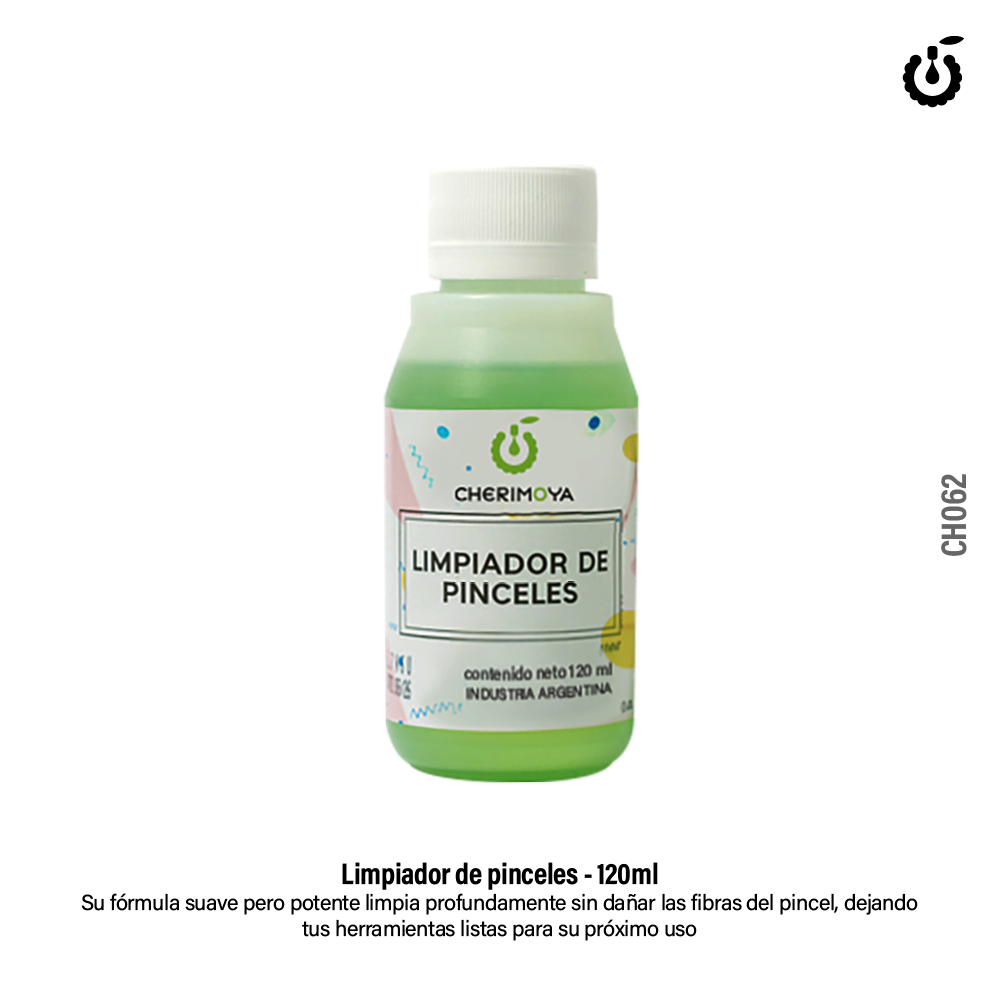 G062-1 LIMPIADOR DE PINCEL 120ML - CH062 BULTO