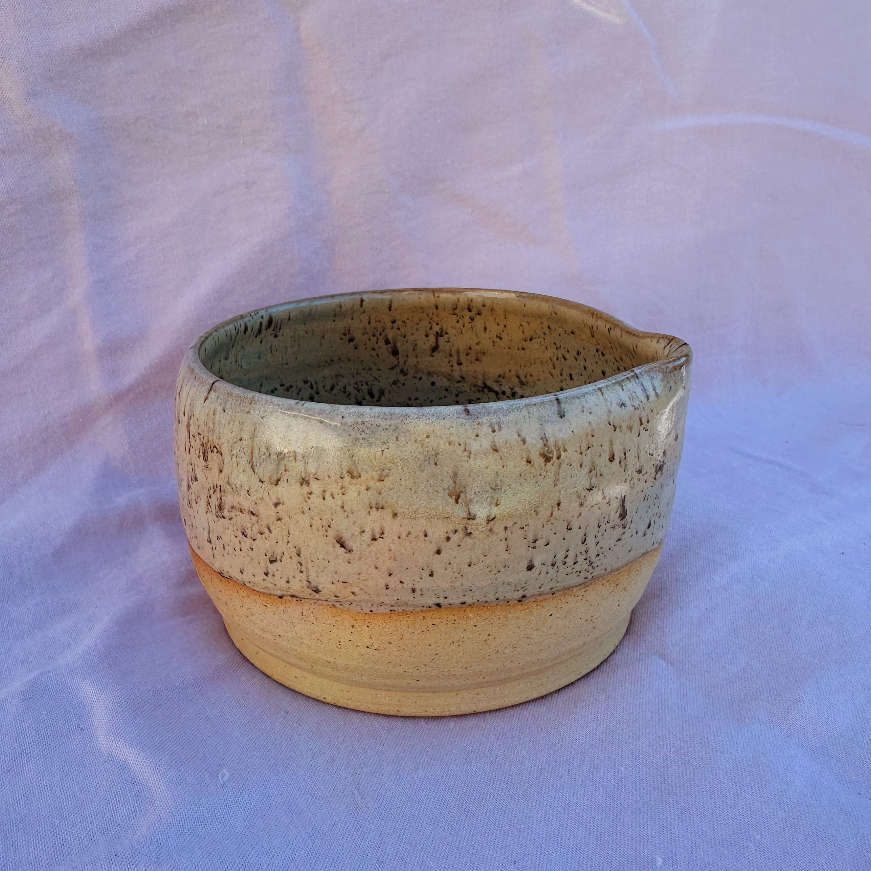 Speckled Matcha Bowl