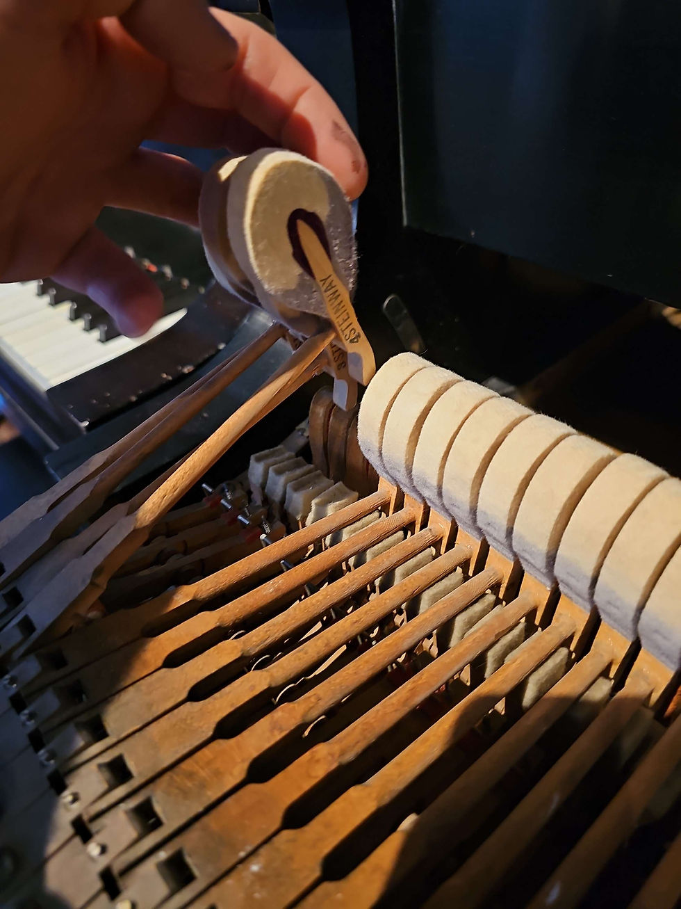 Thumbnail: Steinway & Sons model A3 Grand piano