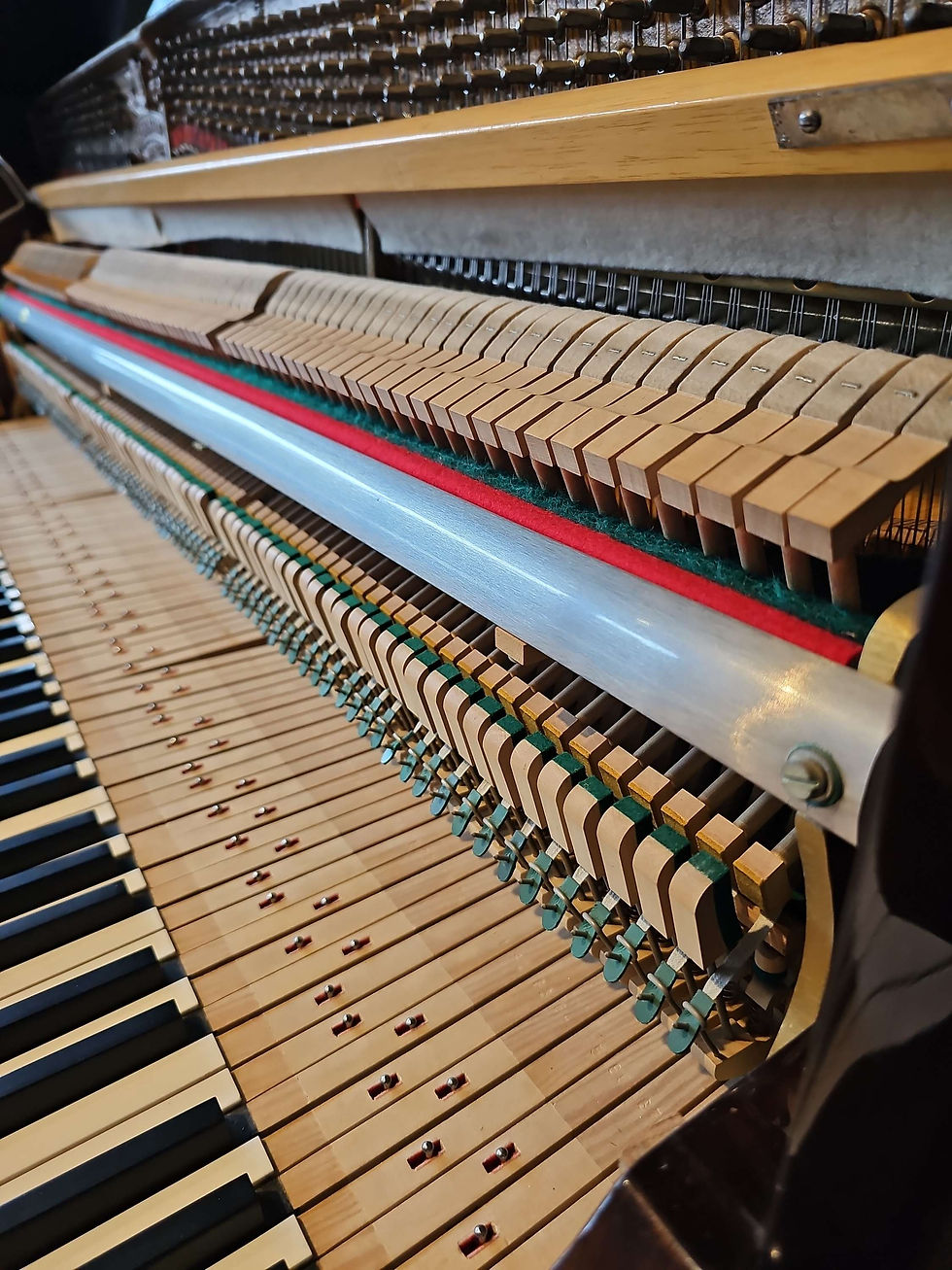 Thumbnail: Sold Steingraeber upright piano