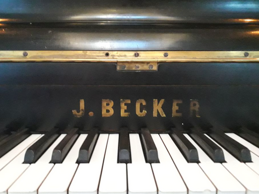 A Restored J. Becker Piano Can Bring Lasting Music and Character into Your Home