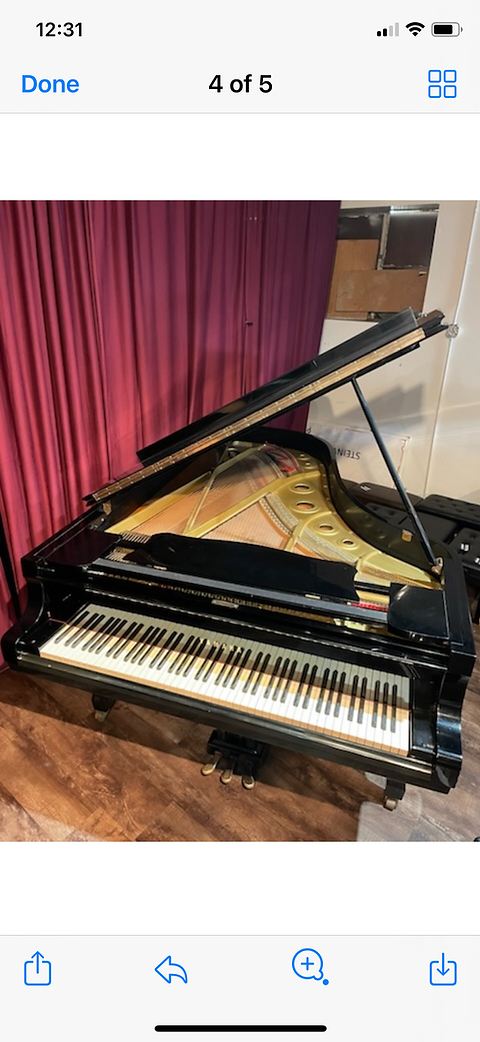 Yamaha c7 store concert grand piano