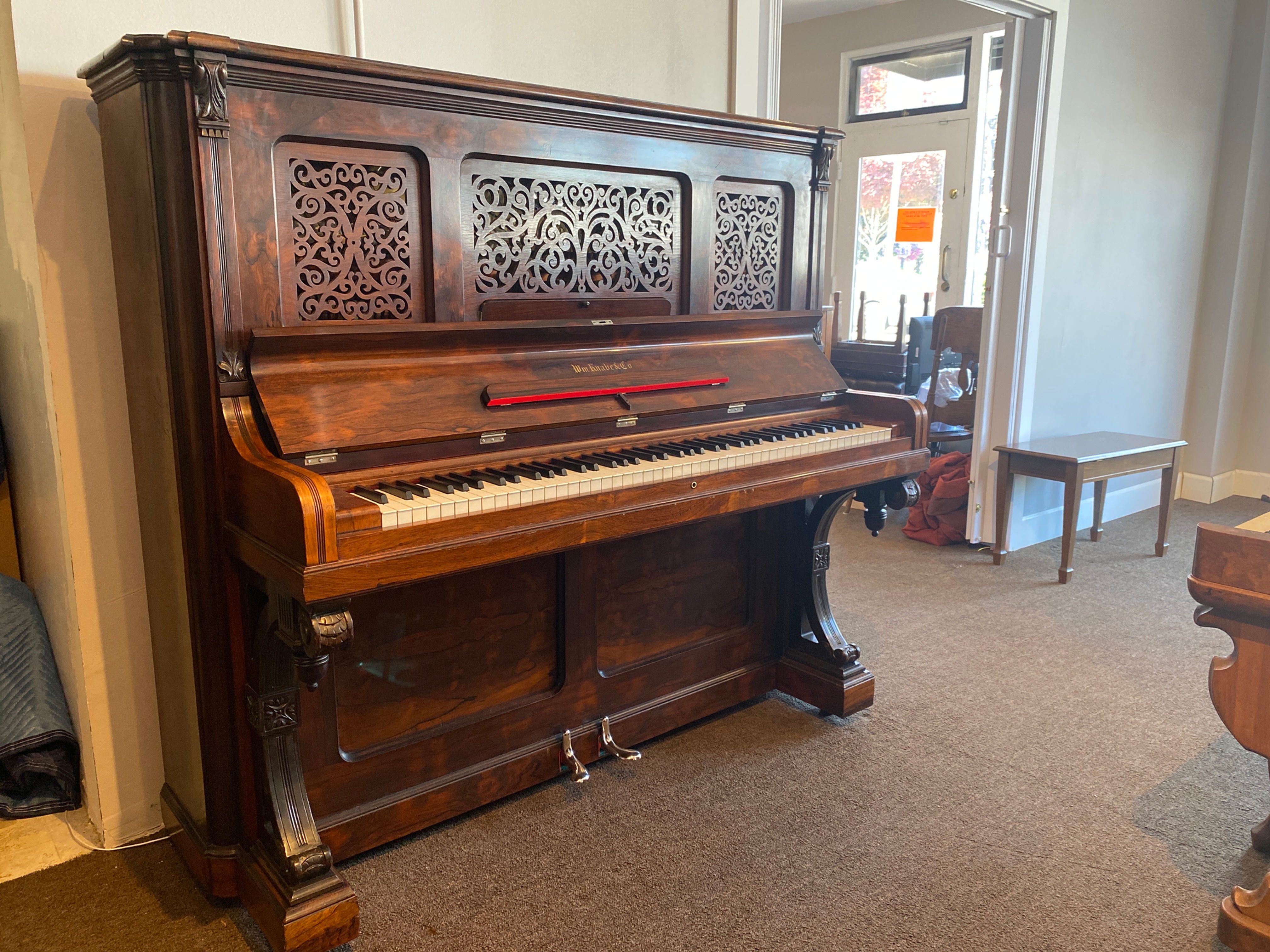 SOLD Knabe Upright 1890  28938