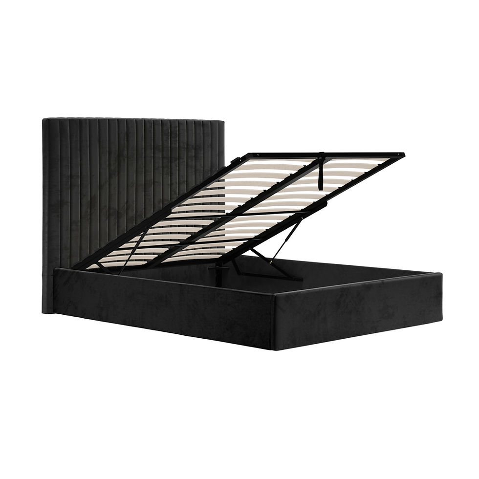 Thumbnail: Berlin Black Tall Double Bed