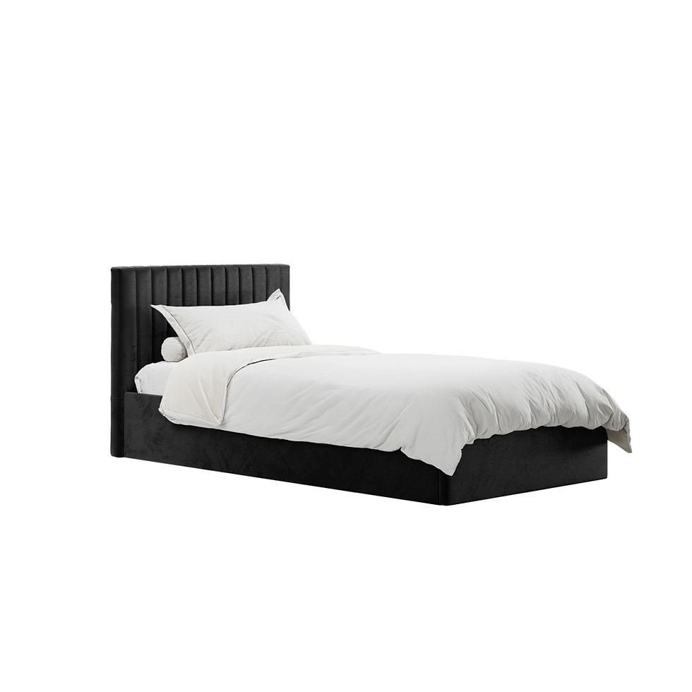 Thumbnail: Berlin Black Single Bed