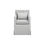 Thumbnail: Hettie Grey Stripe Chair