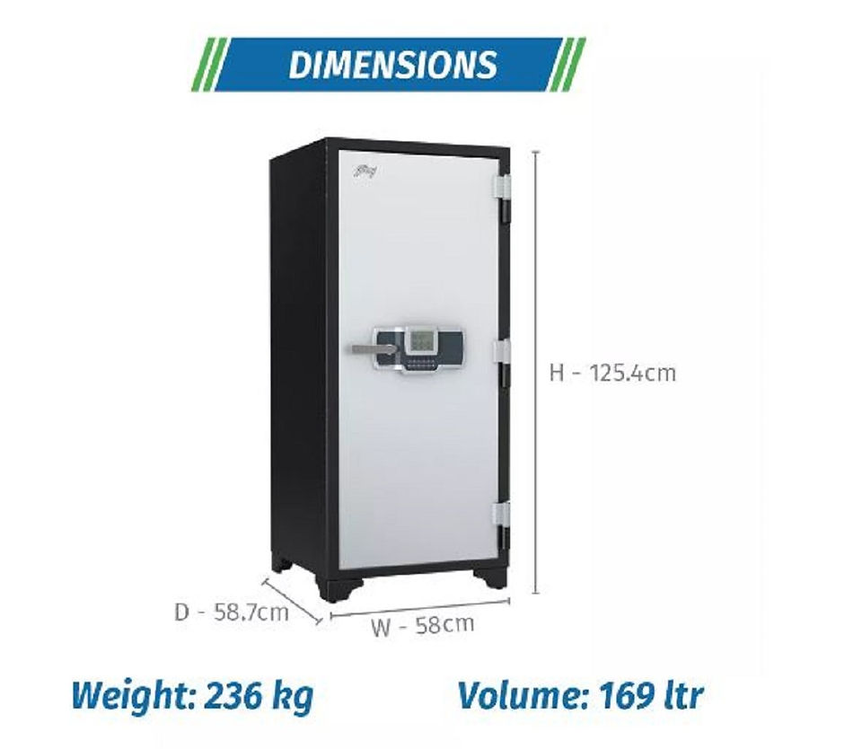 Godrej Fire Resistant Safe Locker