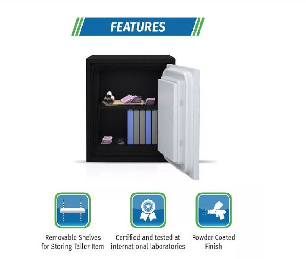 Thumbnail: Godrej Safire 40L Key Lock Home Locker