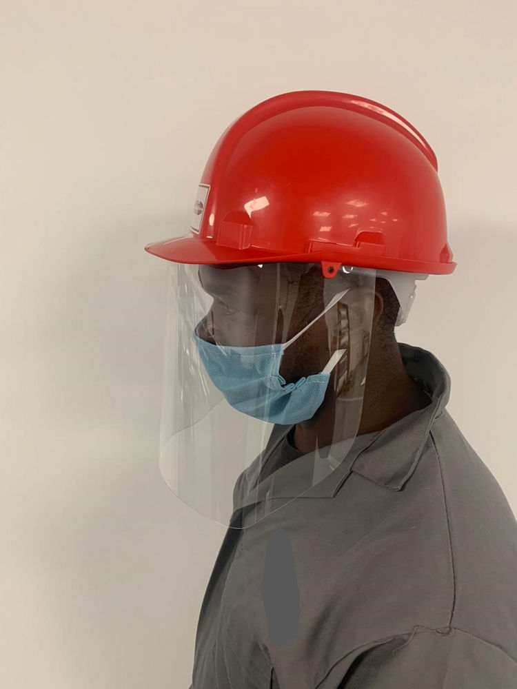 HARD HAT FACE SHIELDS!!