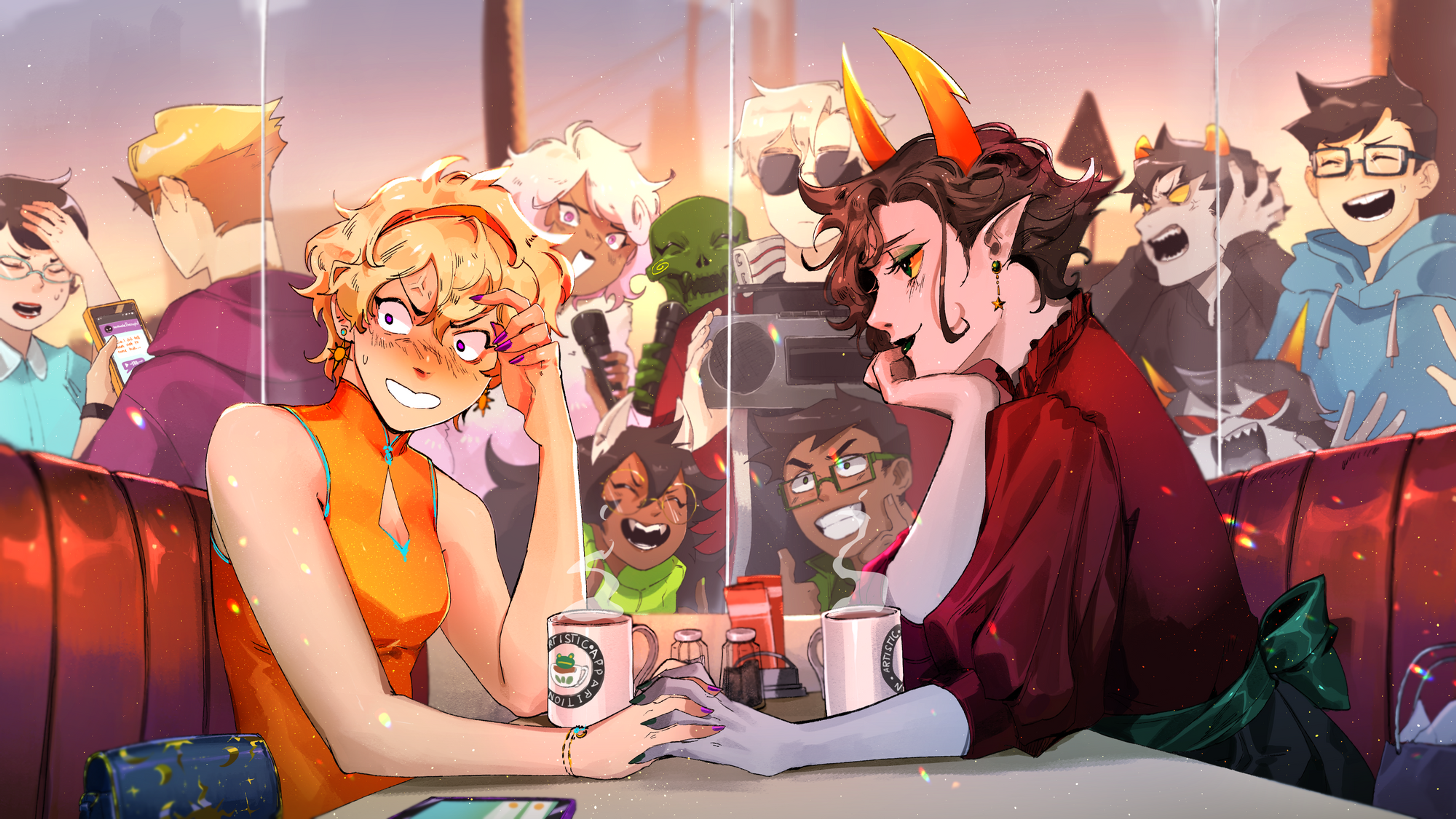 A normal date || Homestuck
