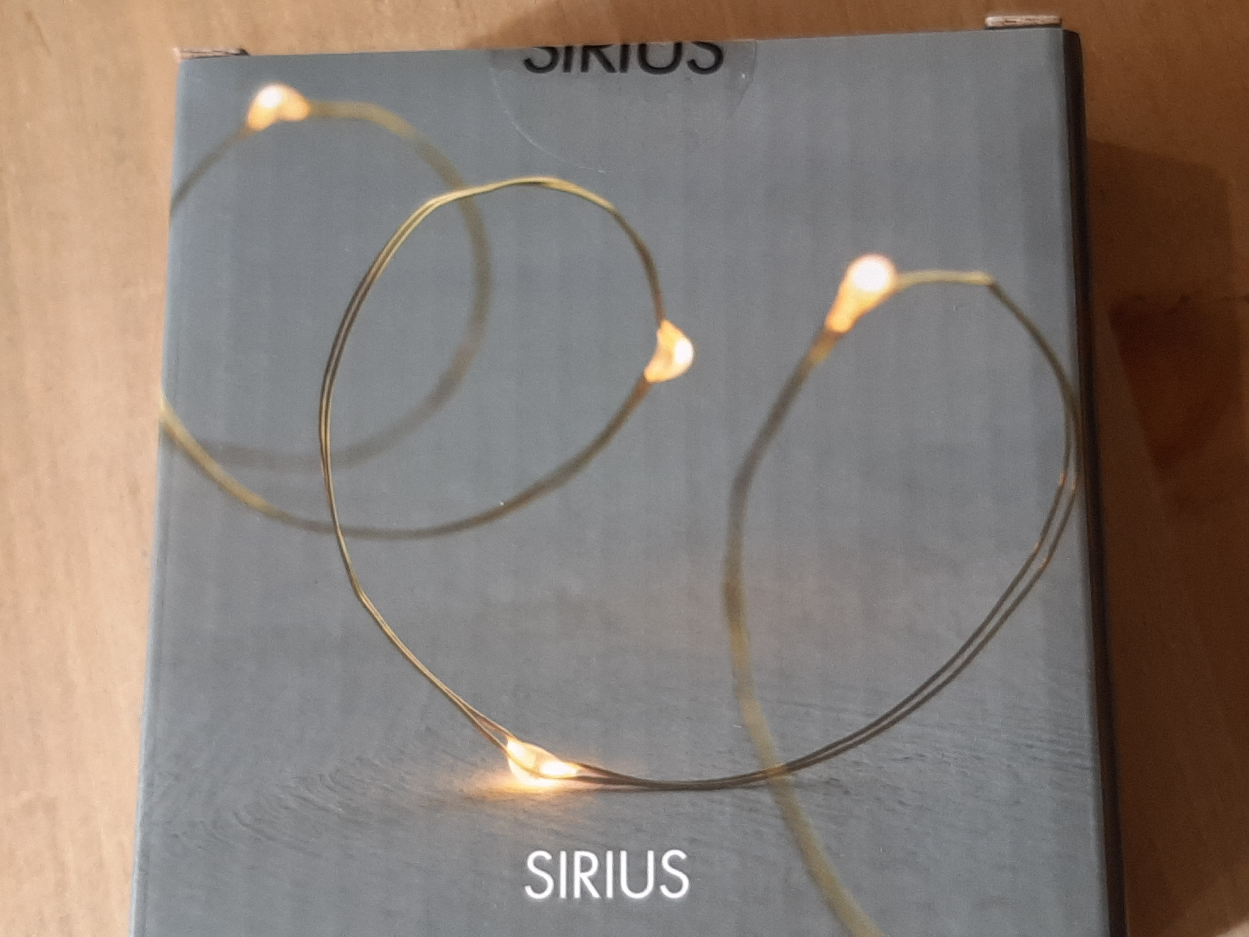 Microleds doré 20 leds