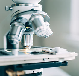 Microscope in Laboratory