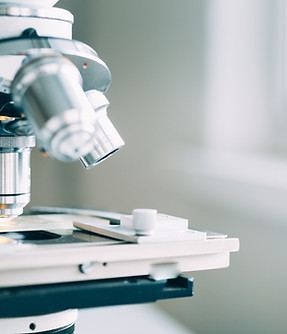 Microscope in Laboratory