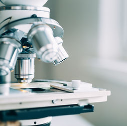 Microscope in Laboratory