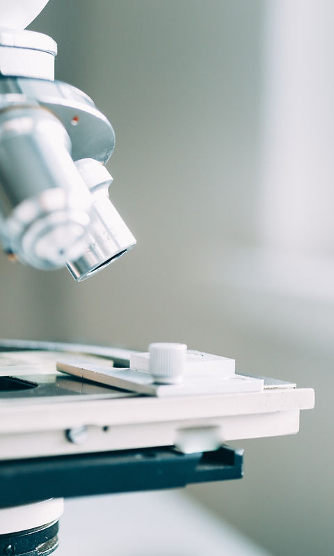 Microscope in Laboratory
