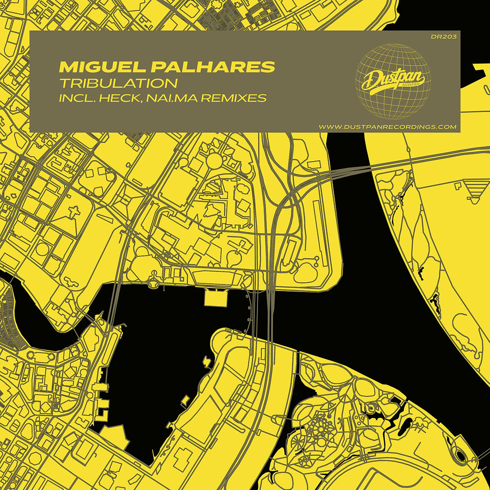 Miguel Palhares - Tribulation (Incl. HECK, NAI.MA Remixes) - Dustpan Recordings #DR203