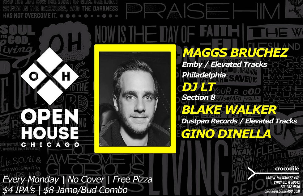 Blake Walker @ Open House Chicago, Crocodile (27th October)