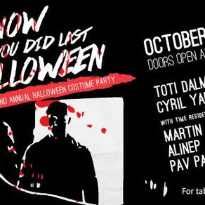 Cyril Yarisantos @ Time (Halloween Party), Manila (Oct 31st)