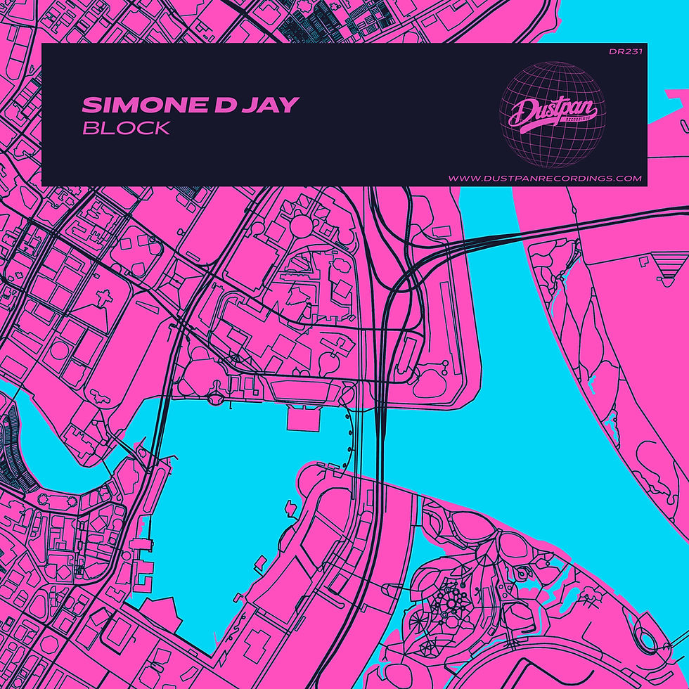Simone D Jay - Block - Dustpan Recordings (DR231) Front Cover