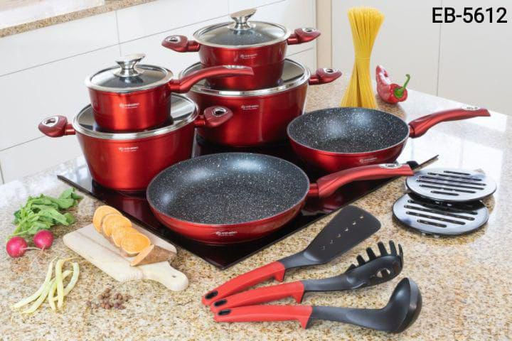 Edenburg 15 Pcs Cookware Set