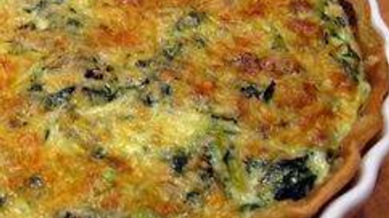 Quiche Pie Aux Épinards 12 parts