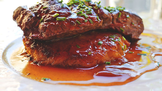 Rôti de Bœuf sauce barbecue