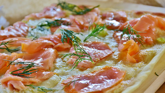 Quiche Pie Au Saumon 12 parts