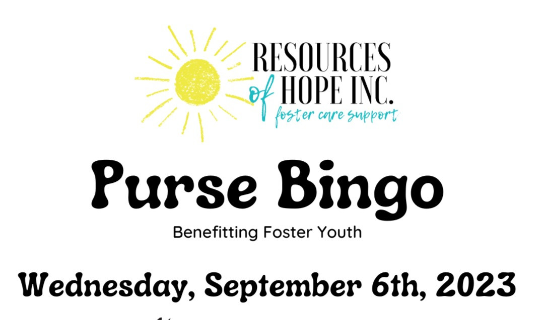Purse Bingo Resources of Hope