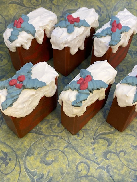 Thumbnail: Holiday Cake Soap - Partially Organic