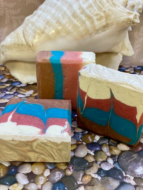 Wood Sage & Sea Salt Scented Soap - Partially Organic