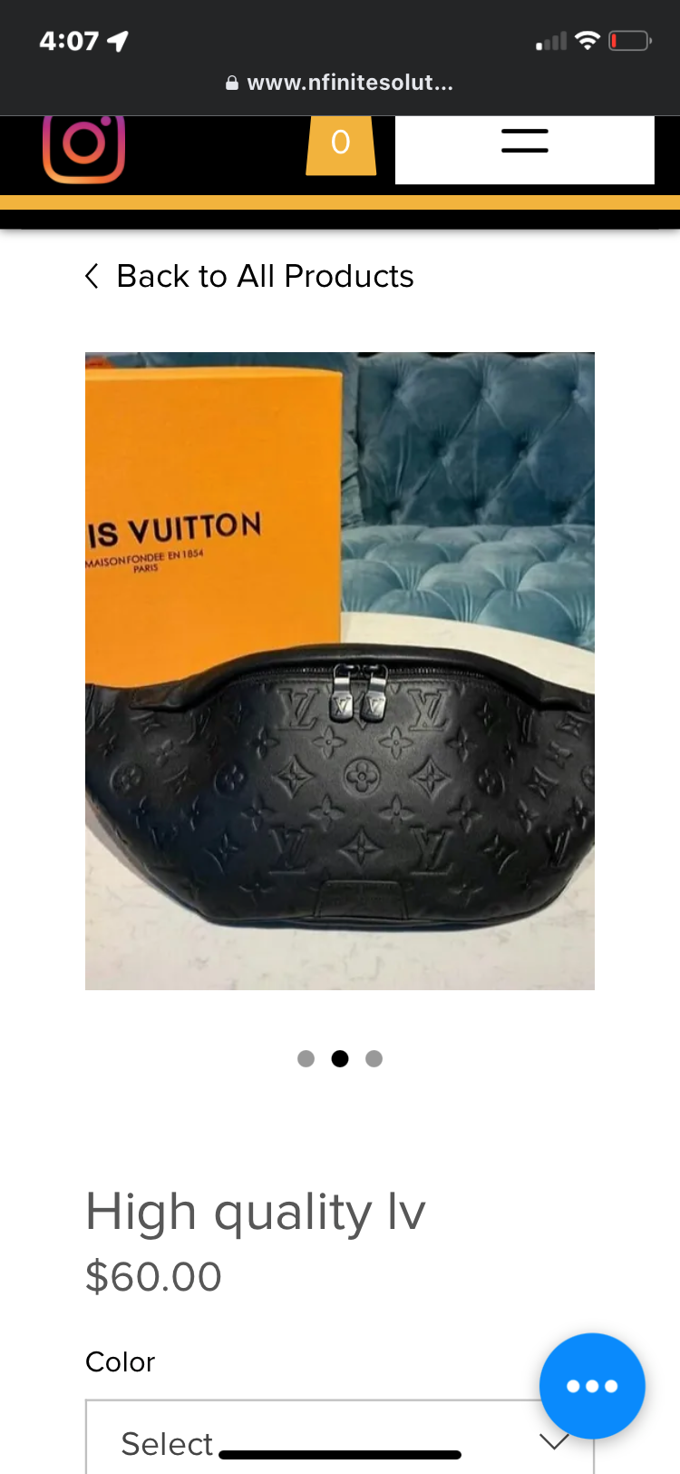 Thumbnail: LV fannie pack