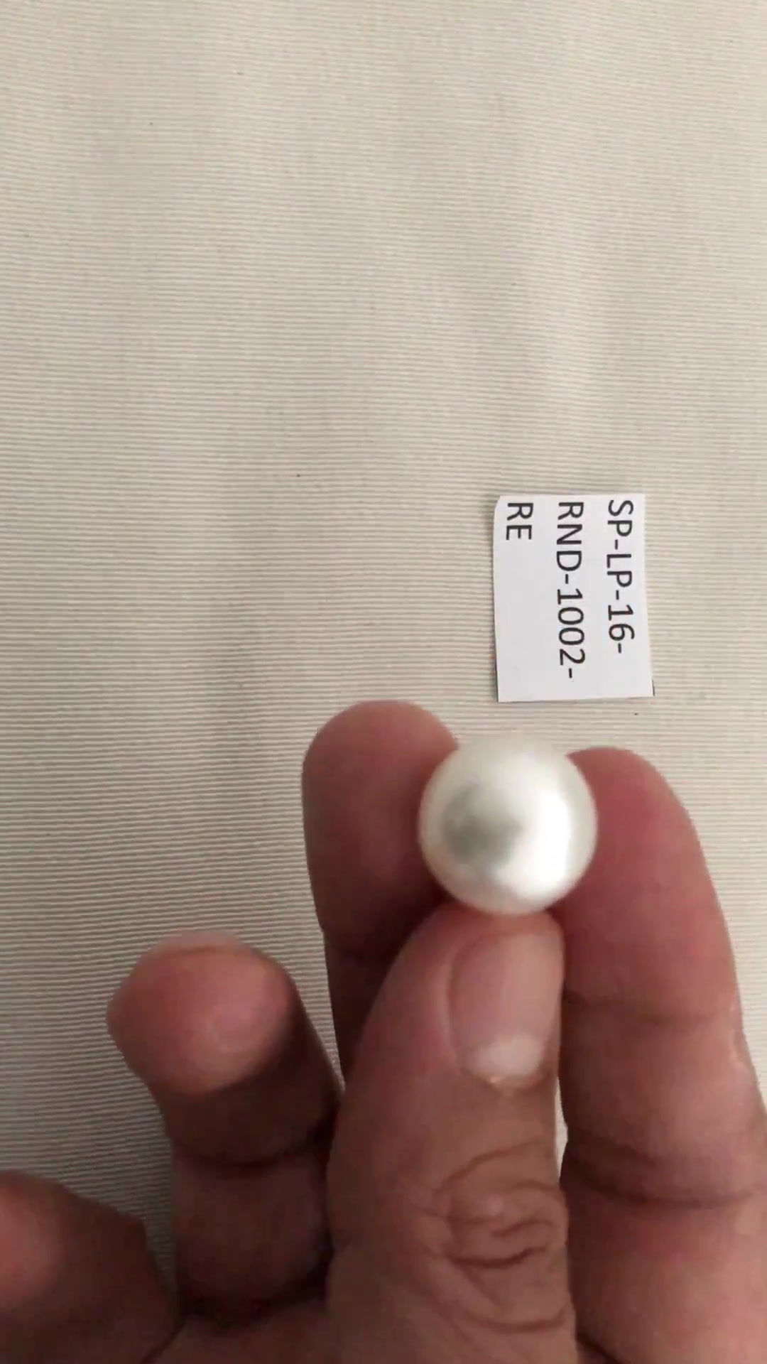 copy of South Sea White AAA Pearl 16 mm SP-LP-16-RND-1002-RE