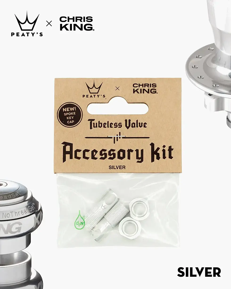 Thumbnail: Peaty's x Chris King MK2 Tubeless Valve Accessory Kit
