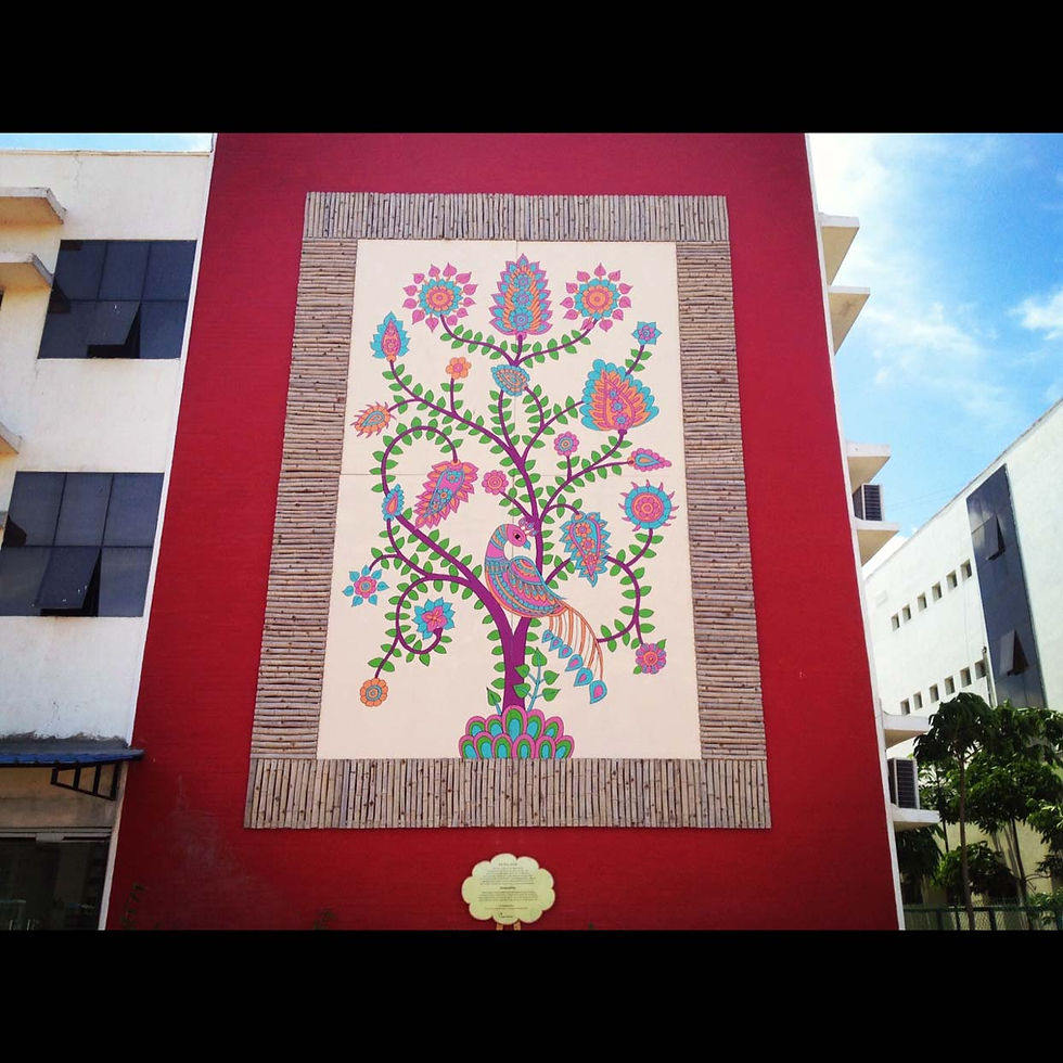 Tree of life mural
