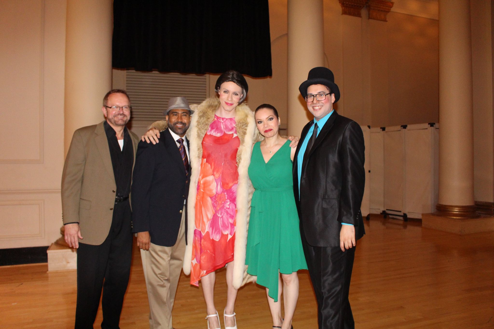 Anna in Seven Deadly Sins, with cast