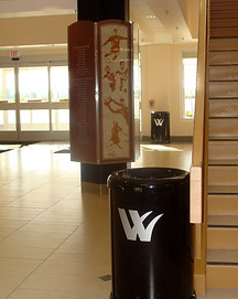 Wilmot Pillar and Trash Container.JPG