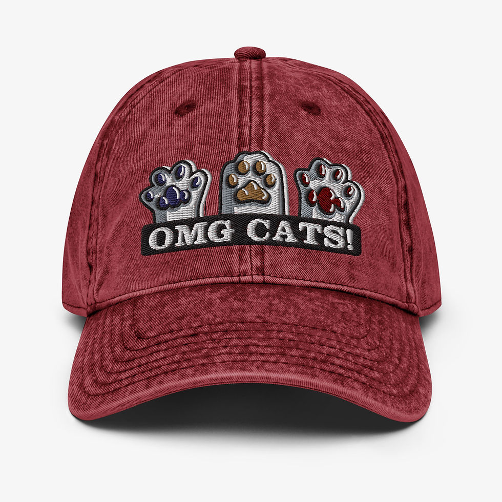 Thumbnail: Cat Paws & Toe Beans | Vintage Cotton Twill Cap