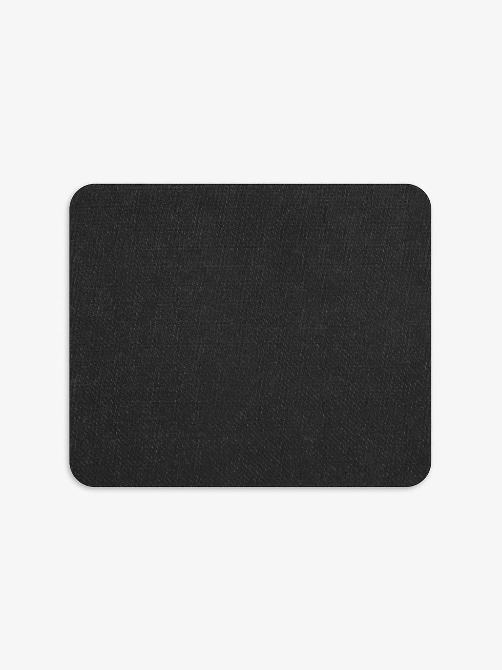 Thumbnail: Peeking Cat in Scallop Pattern | Mouse Pad