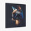 Thumbnail: Abstract Siamese Cat Portrait | Matte Canvas Print