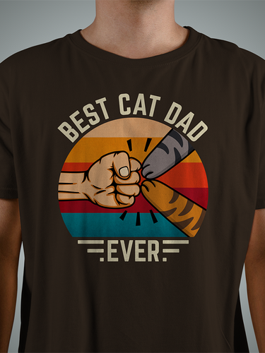 Best Cat Dad Ever Classic T-Shirt Cat Dad Store