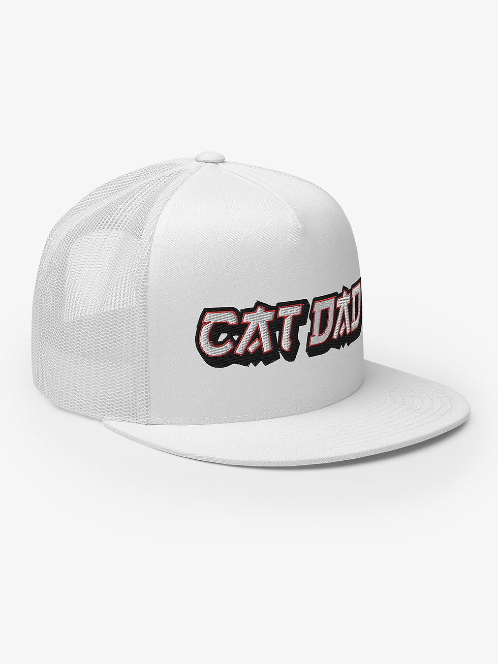 Thumbnail: Cat Dad: Kanji Style | 5 Panel Trucker Cap
