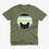 Thumbnail: Peeking Cat in Agender Flag Colors | Classic T-Shirt