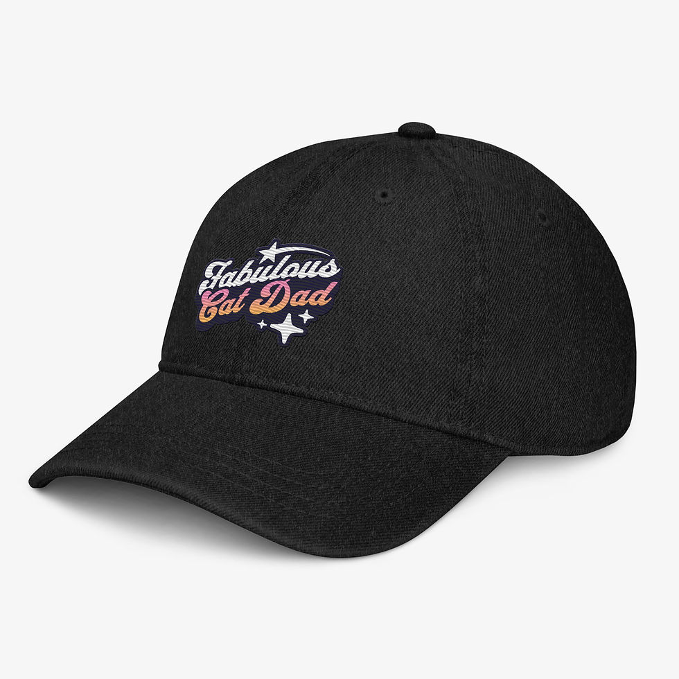 Thumbnail: Fabulous Cat Dad | Denim Hat